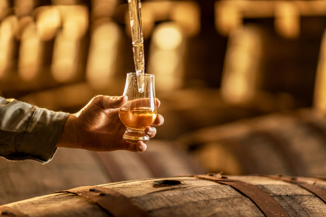 Whisky pour